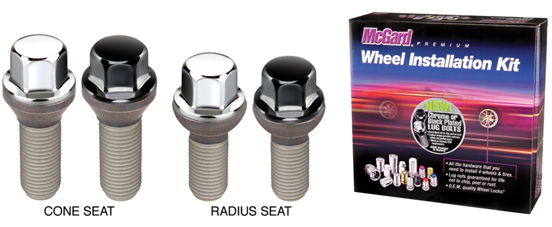 McGard Black Locking Wheel Bolts 14x1.5 For VW Transporter T5 (2003-2015) – WPD1415LBB