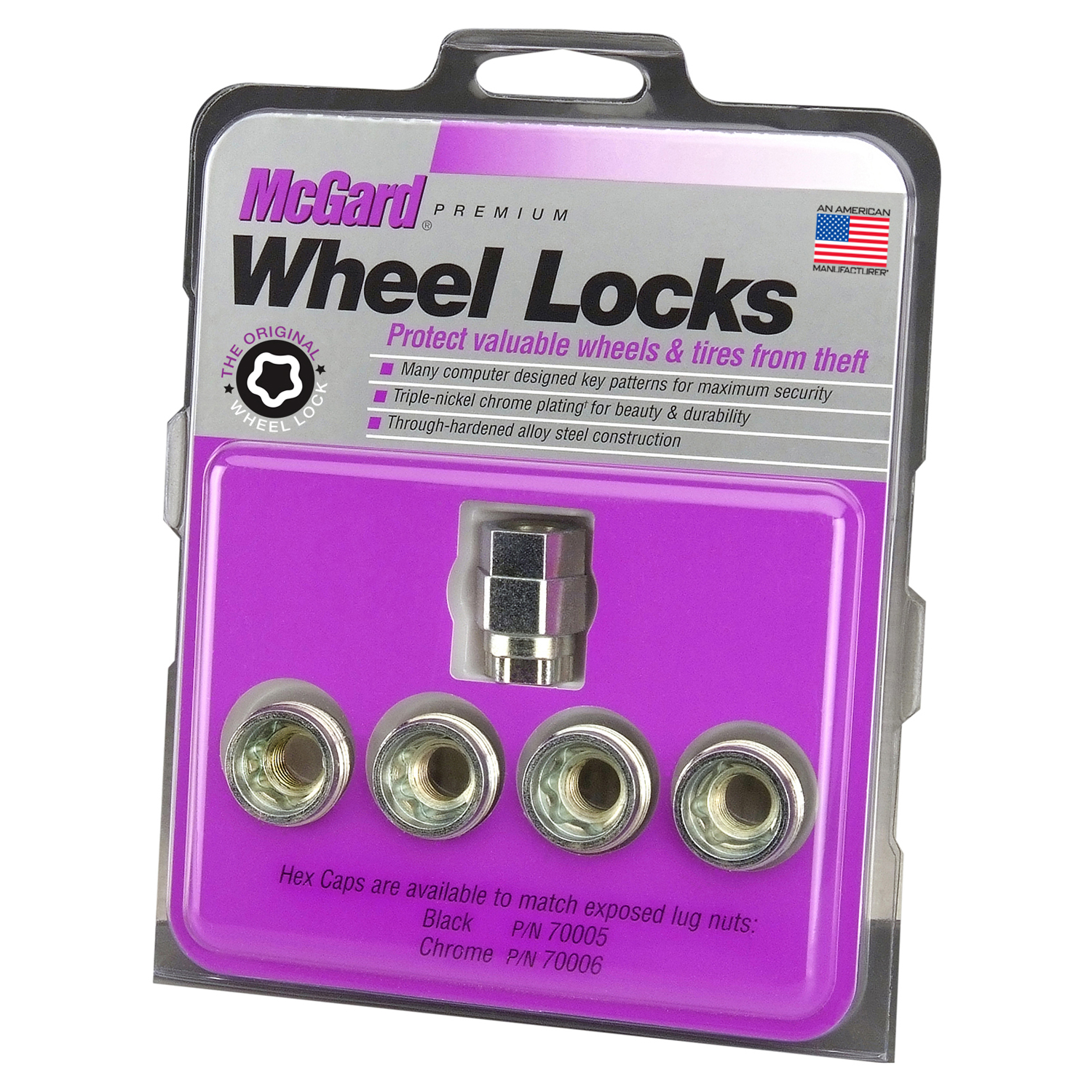 McGard Wheel Lock Caps, 1/2-20
