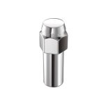 Chrome Extra Long 1.365 Shank Style Lug Nut Set (7/16-20 Thread Size) - Box of 100 Lug Nuts and 100 Washers