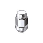 Chrome Bulge Cone Seat Style Lug Nut (M14 x 1.5 Thread Size) - Box of 100 Lug Nuts