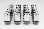 Chrome Cone Seat Wheel Installation Kit (14 x 1.5 Thread Size) - Set of 20 Lug Nuts