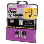 Jeep Wrangler 2 Door Lock Set(M6 x 1.0 Thread Size) - Set of 2 Locks & 1 Key