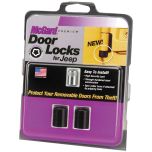 Jeep Wrangler 2 Door Lock Set(M6 x 1.0 Thread Size) - Set of 2 Locks & 1 Key