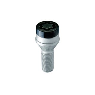 Black Bolt Style Cone Seat Wheel Lock Set (M14 x 1.5) - Set of 4