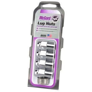 thumbnail image 2 of 20-Pack Chrome Mag Lug Nuts 1/2"-20 – Round Top .75" Shank With Washers 2 of 3