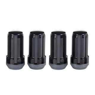 Black Cone Seat SplineDrive Lug Nut Set (M14 x 1.5 Thread Size