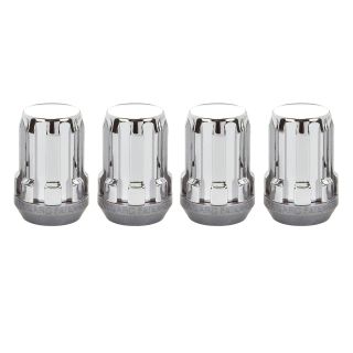 Chrome Cone Seat SplineDrive Lug Nut Set (M12 x 1.25 Thread Size