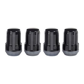 Black SplineDrive Lug Nuts (M12 x 1.25 Thread Size) - Set of 4 Lug