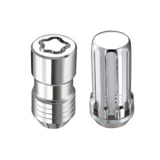 Chrome SplineDrive 6 Lug Wheel Installation Kit (M14 x 1.5 Thread