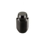 Black Cone Seat Style Lug Nut Set (1/2-20 Thread Size) - Box of 144 Lug Nuts