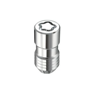 Chrome Cone Seat Wheel Lock Set (M14 x 1.5 Thread Size) - Set of 4