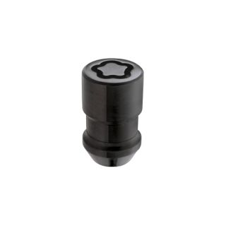 Black Wheel Lock Set (M12 x 1.5 Thread Size) - Set of 5 Locks and