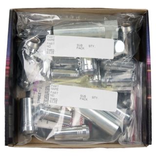 Chrome SplineDrive 6 Lug Wheel Installation Kit (M14 x 1.5 Thread