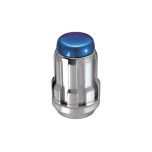 Chrome SplineDrive Lug Nuts With Blue Caps (M12 x 1.5 Thread Size) - Box of 50 Lug Nuts; Requires 65100 Or 65300 Installation Tool.