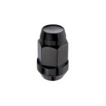 Black Cone Seat Bulge Style Lug Nuts (M12 x 1.5 Thread Size) - Box of 144 Lug Nuts