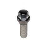 Black Cone Seat Style Lug Bolt (M12 x 1.5 Thread Size) - Box of 50 Lug Bolts