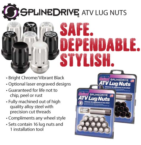 SplineDrive ATV Lug Nuts